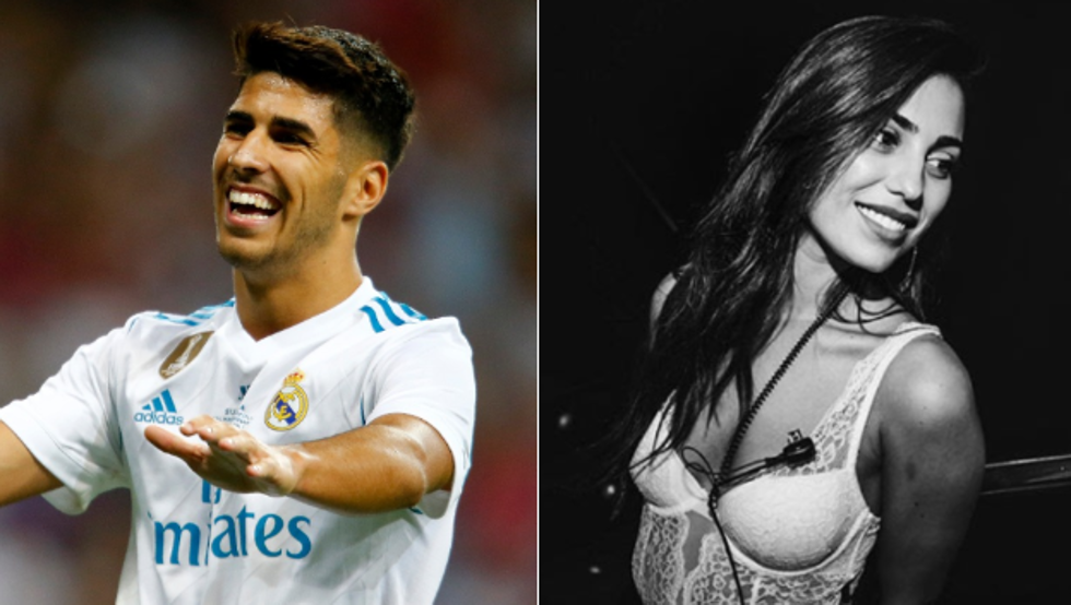 Model Seksi Berikan Ciuman Kepada Gelandang Real Madrid Yang Mengalami Cedera Parah